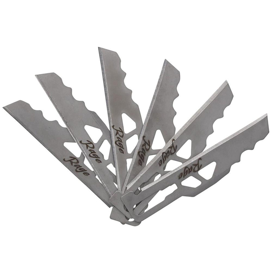 Schrade Enrage Utility Combo Blade Replacements 6-Pack 420A Steel