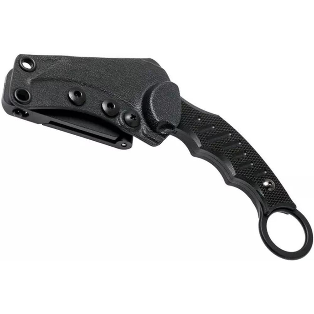 Smith & Wesson Extreme Ops 3-1/4 Inch Karambit Fixed Blade Knife Black Box