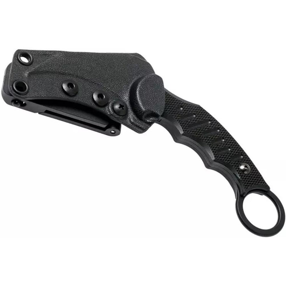 Smith & Wesson Extreme Ops 3-1/4 Inch Karambit Fixed Blade Knife Black Box