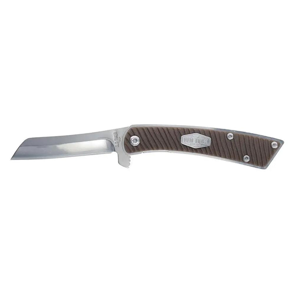 Old Timer Slim Folding Knife with 2-3/5" Cleaver Style Blade