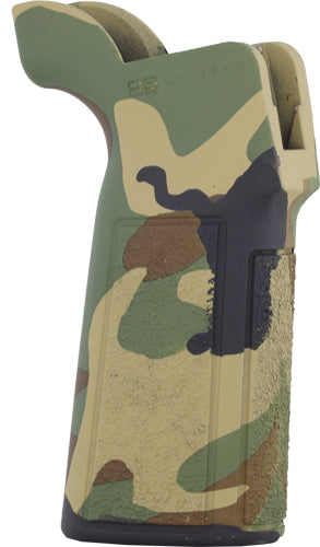 B5 Systems AR Pistol Grip Type 23 Woodland Beavertail Style