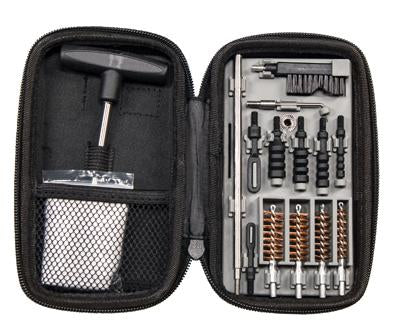 Tipton Compact .22-.45 Cal Pistol Cleaning Kit with Zippered Case