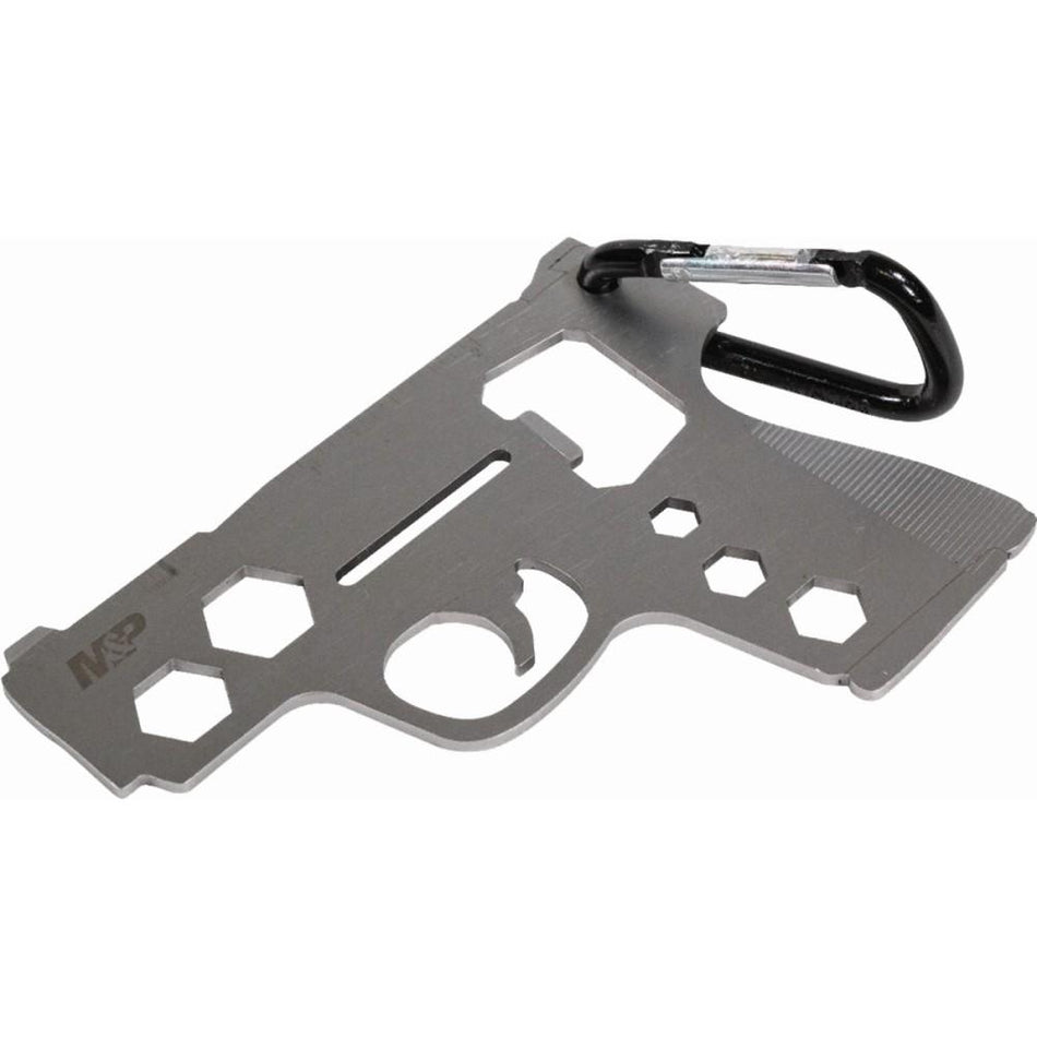S&W M&P Pistol Novelty Stainless Multi-Tool and Carabiner Set