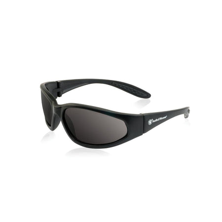 Smith & Wesson Sergeant Full Frame Black Shooting Glasses with Smoke Lens