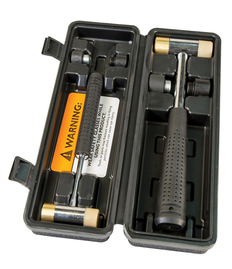 Wheeler Engineering Gunsmithing Interchangeable Hammer Set 10oz & 6oz