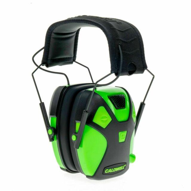 Caldwell Youth E-Max Pro Earmuffs Neon Green NRR 23dB