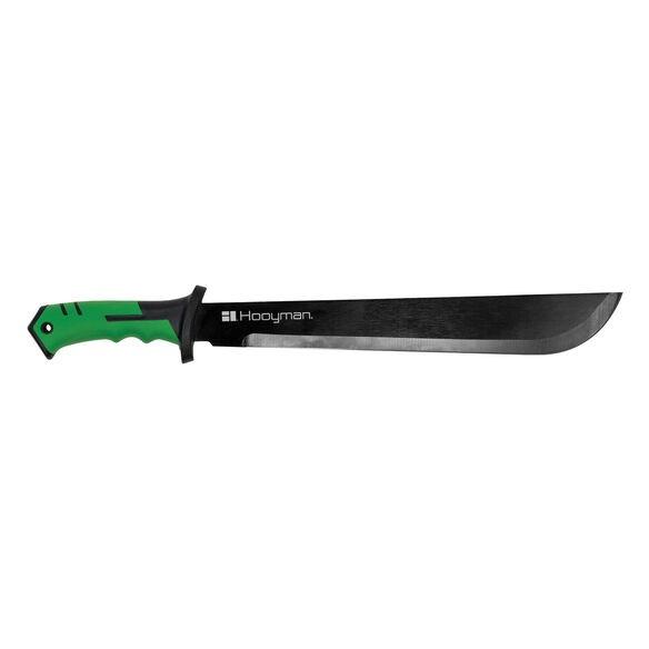 Hooyman Bush Machete with Sheath 21-1/4" Blade Green