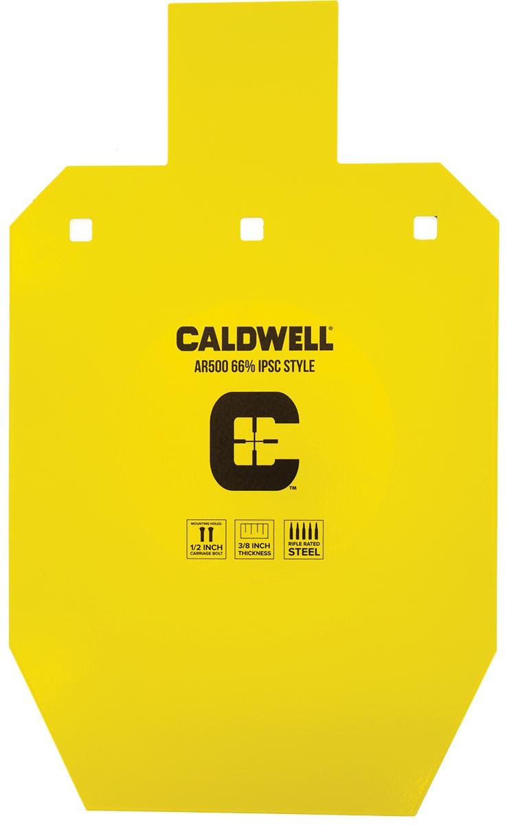 Caldwell 66% IPSC AR500 Steel Target Rated 3000fps Impact Velocity