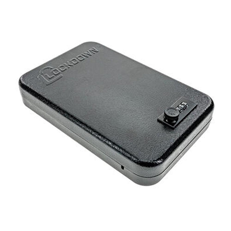 Lockdown Compact Steel Handgun Vault with Combination Lock
