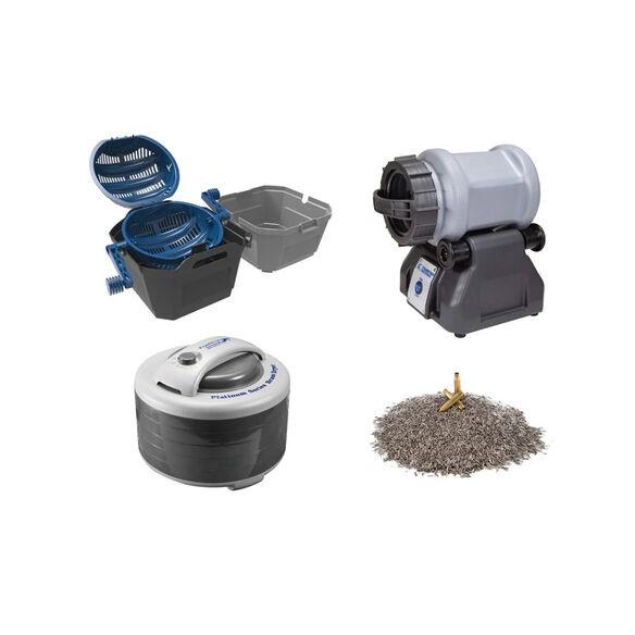 Frankford Arsenal Rotary Tumbler Lite Professional Kit with Stainless Steel Media