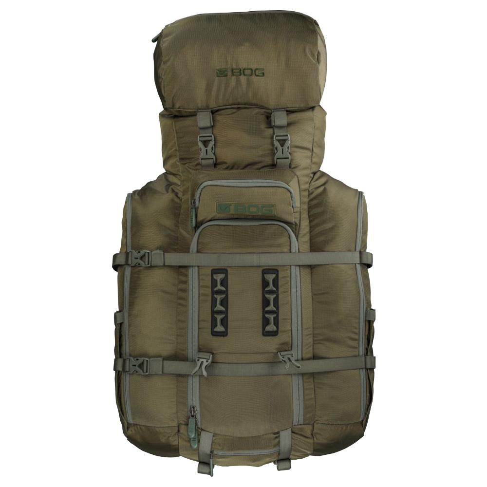 BOG Inception XL Carbon Frame Hunting Pack with Helix 6000 Bivy Bag OD Green