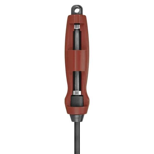 Tipton 26" Deluxe 1-Piece Carbon Fiber Rifle Cleaning Rod .22-.26 Caliber Red