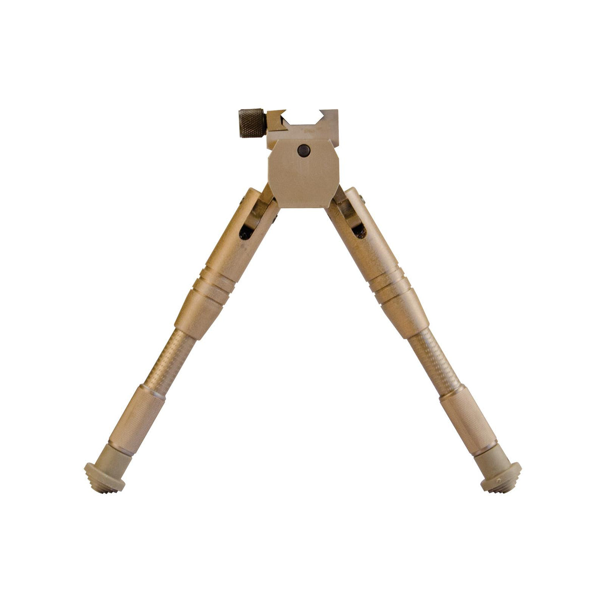 Caldwell AR Prone Bipod Quick Attach Picatinny Desert Tan Finish