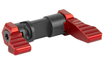 Phase 5 Ambidextrous 90-Degree Safety Selector Red Anodized Billet Aluminum AR-15/AR-10