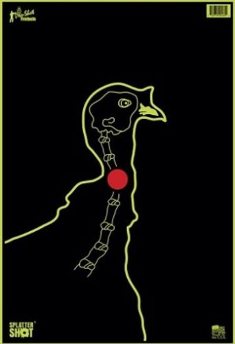 SPLATTER SHOT TARGET 12"X18" TURKEY 8PK