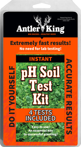 Antler King pH Soil Test Kit Food Plot Instant Results