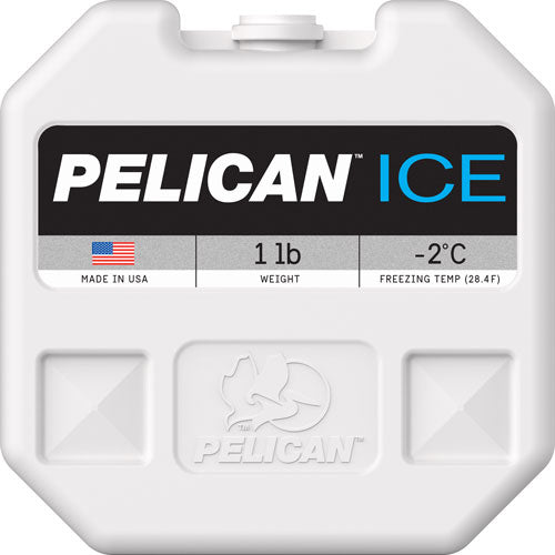 Pelican Reusable Ice Pack 1 Pound White