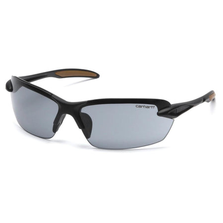 Pyramex Spokane Grey Lens Shooting Glasses with Black Frame
