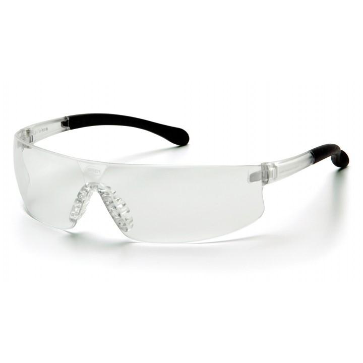 Pyramex Provoq Lightweight Safety Glasses Black with Clear Lens