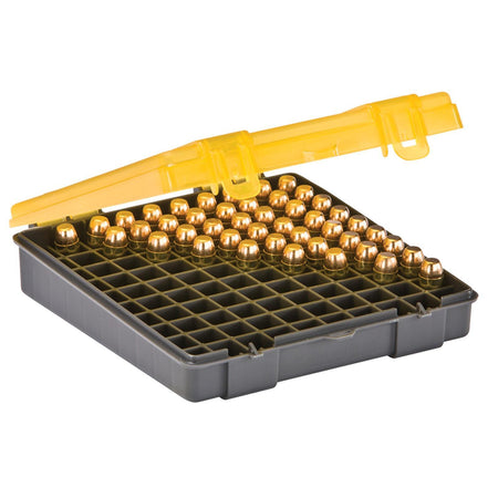 Plano Hard Shell Flip Top Ammo Case for .45 ACP .40 S&W and 10mm 100 Round
