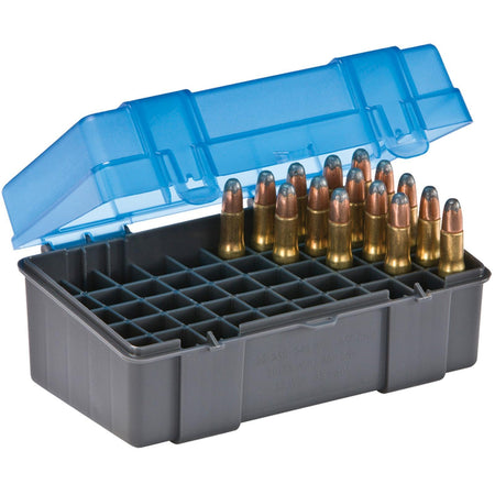Plano Flip Top Hard-Shell Rifle Ammo Storage Case 50ct