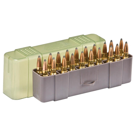 Plano Slide Top Rifle Ammo Box 20 Round Hard Shell Storage Case