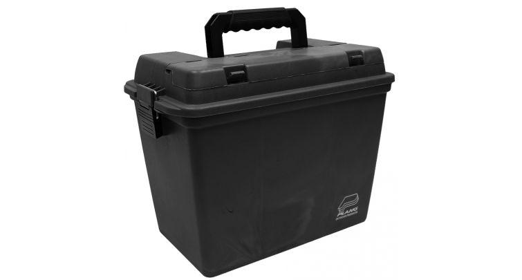 Plano 15x8x10 Black Deep Field Case - Top-Access Lockable Storage