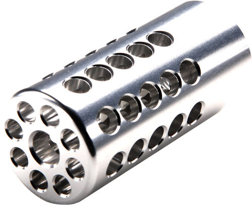 Tactical Solutions 1" Silver .22LR Muzzle Compensator 1/2x28 TPI