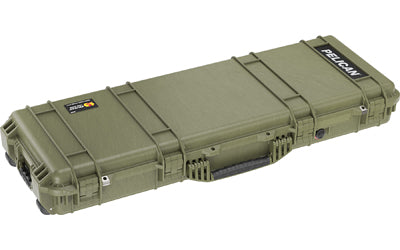 Pelican Protector 1720 Long Rolling Case, OD Green, 44.48"x16.07"x6.25", Fold-Down Handles