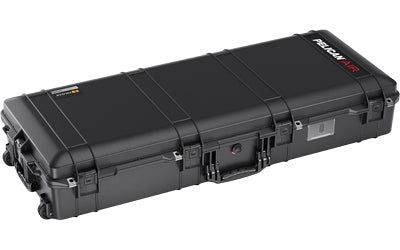 Pelican 1745 AIR Hard Case with Foam, Black, 44"x16.8"x7.9", Stainless Steel Wheels