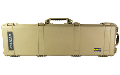 Pelican Protector Long Case, Tan, 54"x17"x7", MOLLE Panel Compatible, Watertight