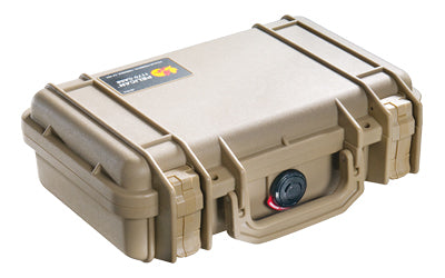Pelican Protector 1170 Case, Tan Finish, Watertight Crushproof Dustproof Hard Case