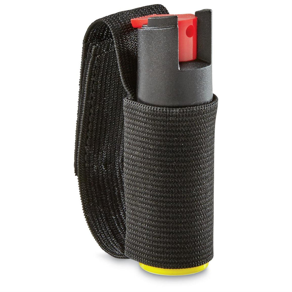 Personal Security Jogger Pepper Spray .5 oz Elastic Strap Law Enforcement Grade