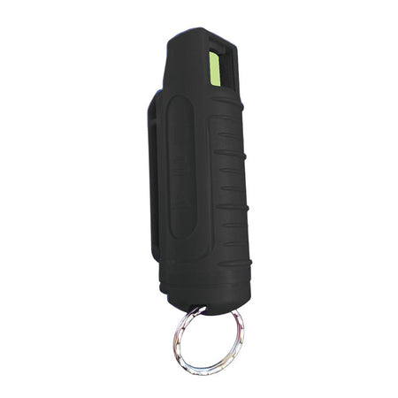 Personal Security Products 1/2 oz Blue Heat OC Pepper Spray with Key Ring and Case Black