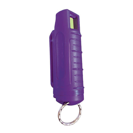 Personal Security Products Blue Heat 1/2 oz Purple Pepper Spray with Glow-in-Dark Actuator