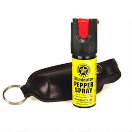 Personal Security Products Key Ring Pepper Spray .5oz and Soft Case