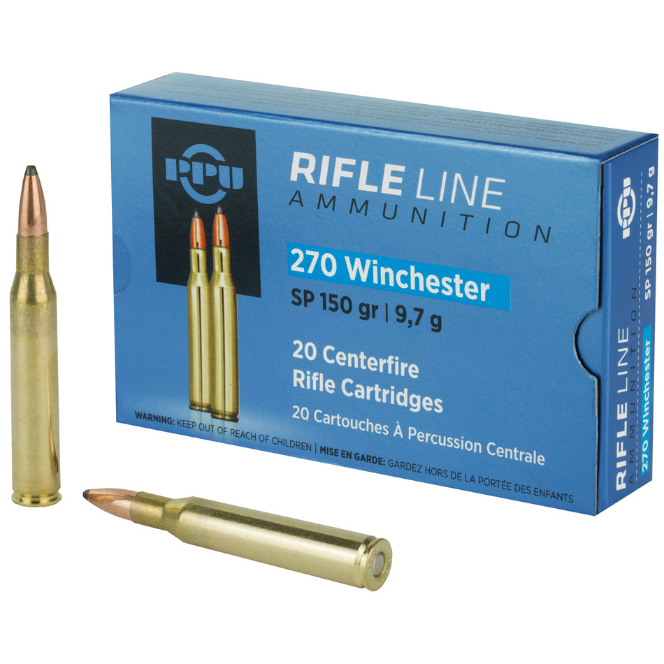 Prvi Partizan  Soft Point 150 Grain .270 Winchester 2850 fps