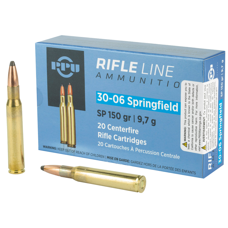 Prvi Partizan  Soft Point 150 Grain .30-06 Springfield 2910 fps