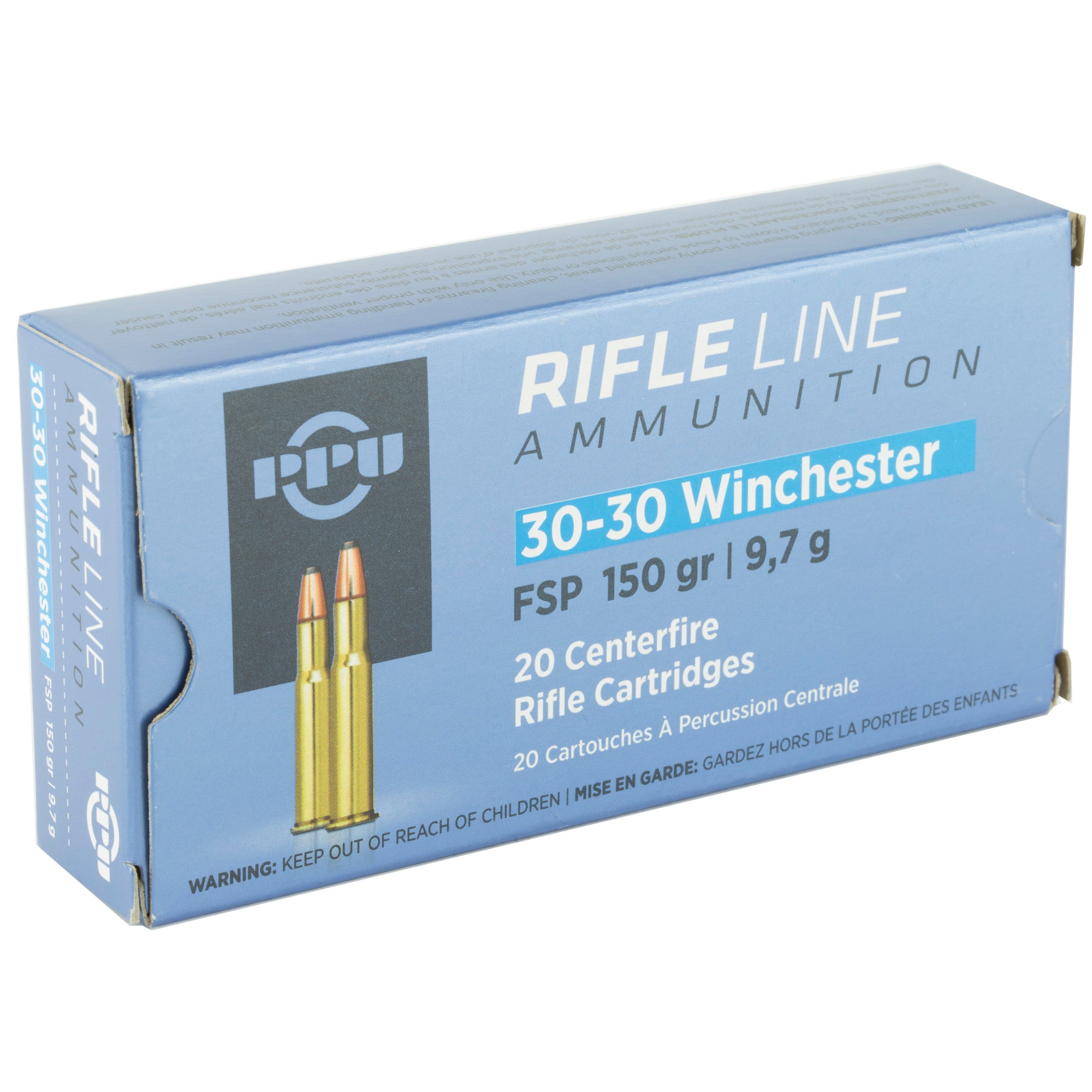 Prvi Partizan Standard Rifle .30-30 Winchester 150 grain Flat Soft Point ammunition