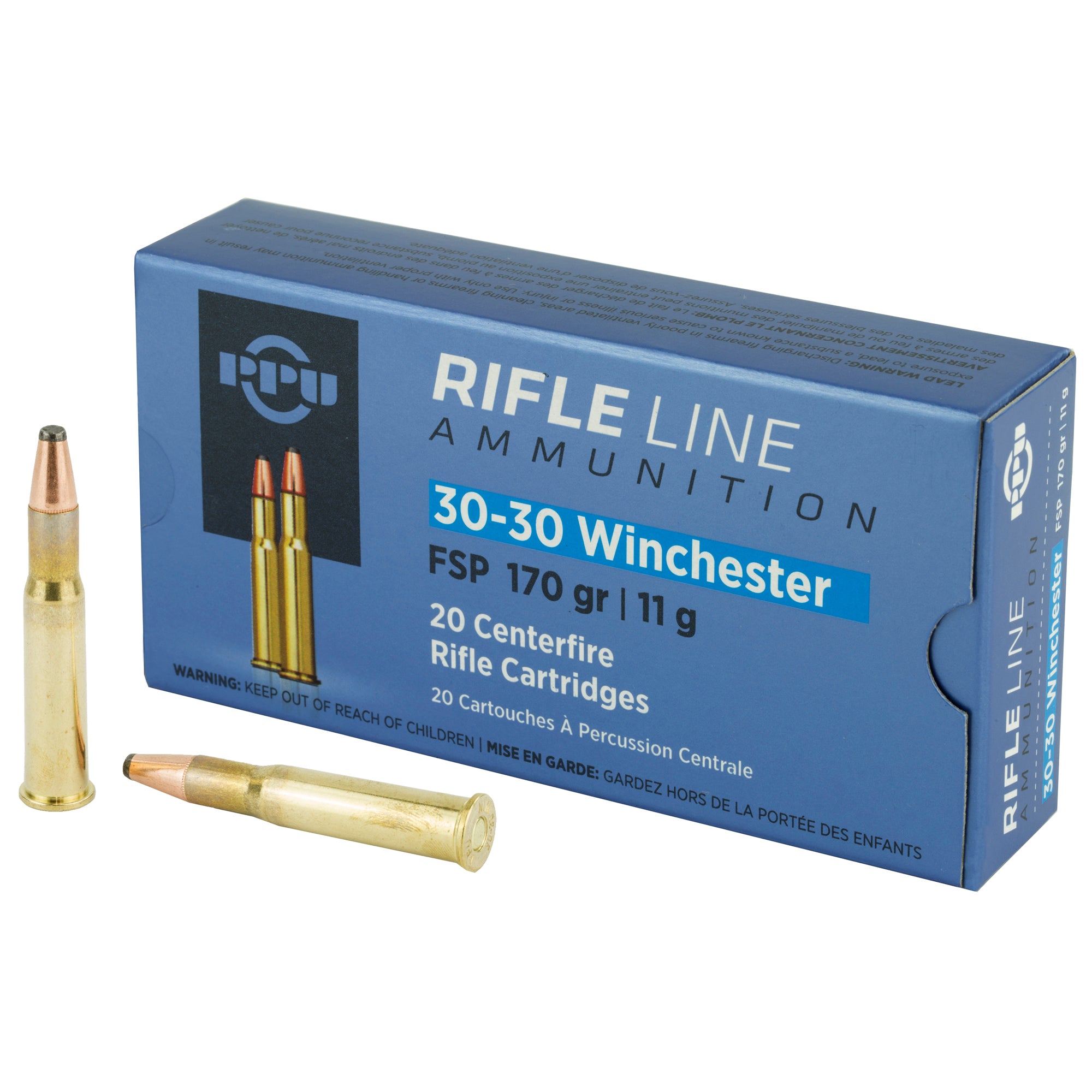 Prvi Partizan  Flat Soft Point 170 Grain .30-30 Winchester 2200 fps