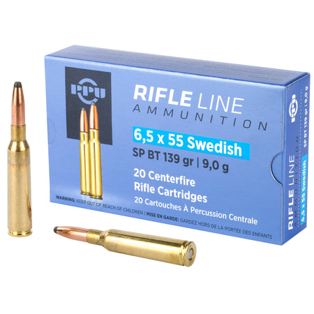 Prvi Partizan  Soft Point 139 Grain 6.5x55mm Swedish 2540 fps