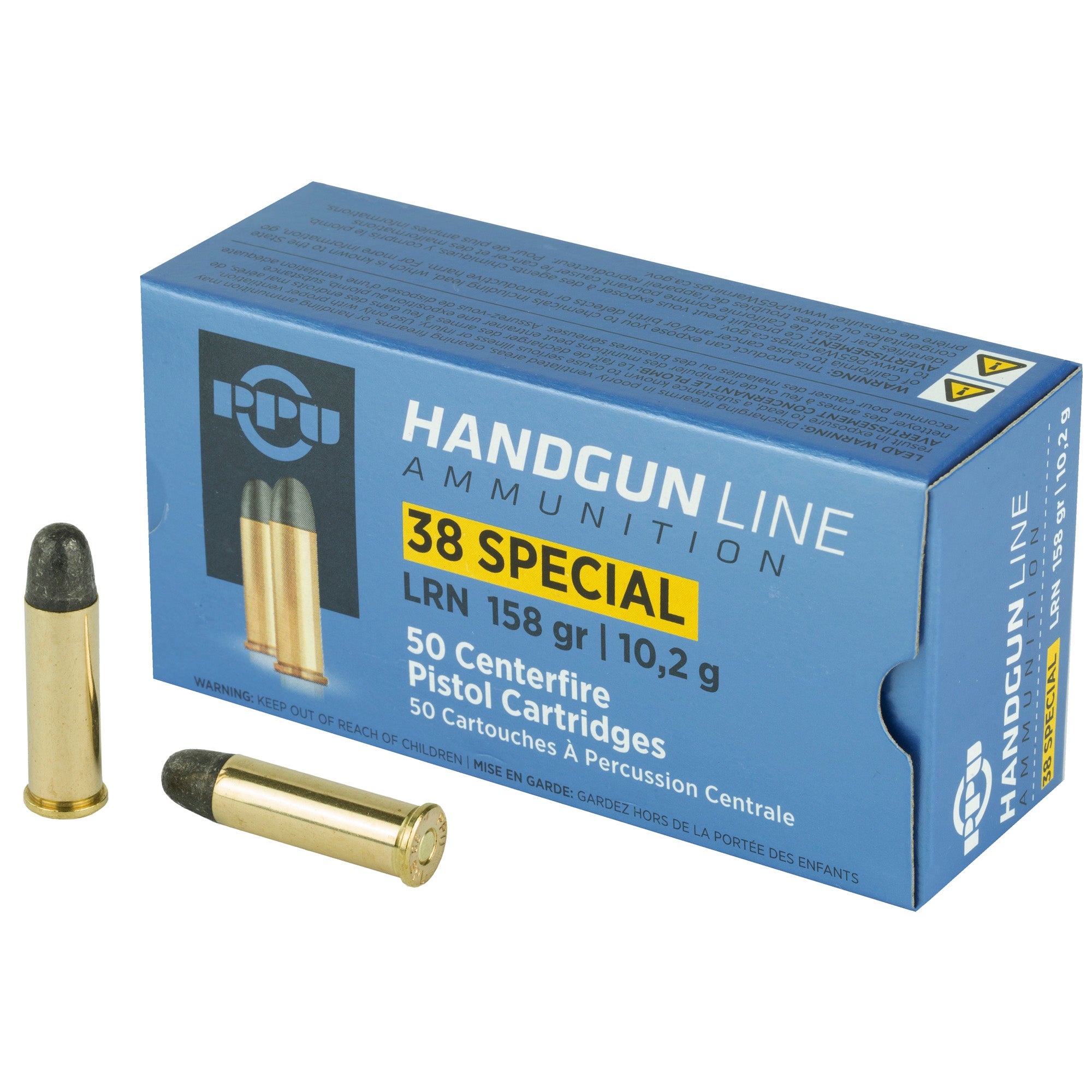 Prvi Partizan  Lead Round Nose 158158 Grain .38 Special 902 fps