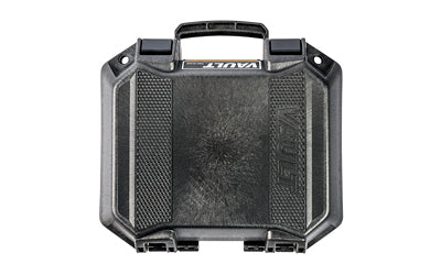 Pelican V100PF1 Vault Personal Handgun Case, Black, Polyethylene, Matte Finish