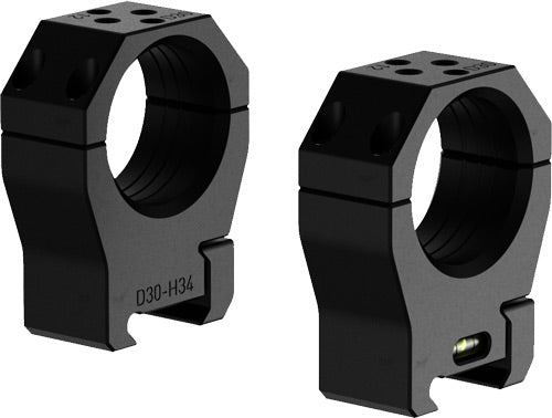 Audere PSR Scope Rings Medium Height 30mm Black