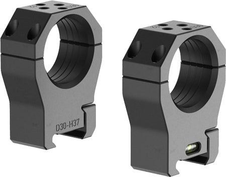 Audere PSR 30mm Gen III Scope Rings High Profile with Level Black