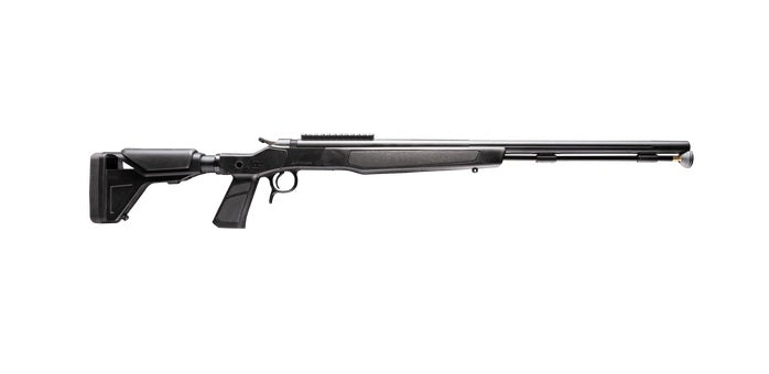 CVA PR2043NSCP Optima XP w/Optic 50 Cal 26" Black Nitride Single Shot Barrel, Black Nitride Drilled & Tapped Steel Receiver, Adjustable Black Synthetic Stock, Konus 3-9x40mm BDC