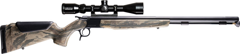 CVA Optima 50 Cal 26-Inch Muzzleloader Black/Realtree Legacy 3-9x40 Scope