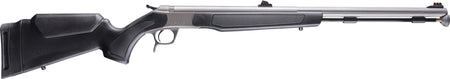 CVA Optima 50 Cal 26-Inch Fiber Optic Sight Muzzleloader Stainless/Black