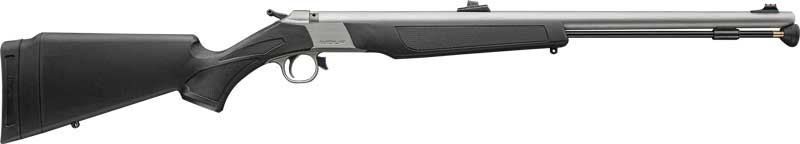 CVA Wolf V2 Northwest 50 Cal 24" SS/Black Synthetic Break-Action Muzzleloader with Sights