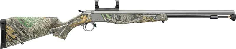 CVA Wolf V2 50 Cal 24" ISM Break-Action Muzzleloader Stainless Realtree Edge